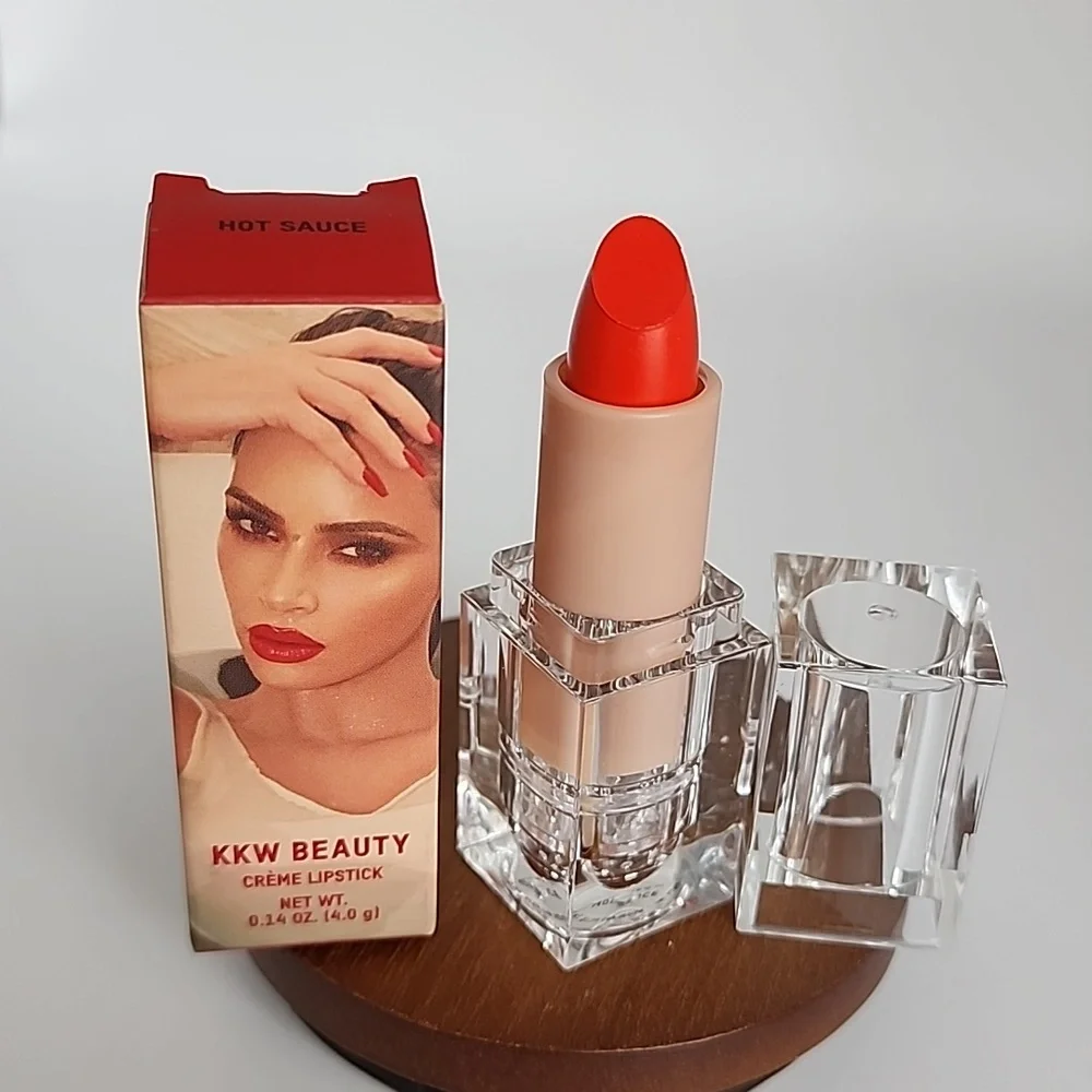 KKW Beauty Creme Lipstick - Hot Sauce
